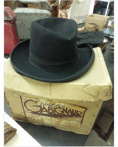 CHAPEAU + GANTS + BOÎTE GABIGNAUD 