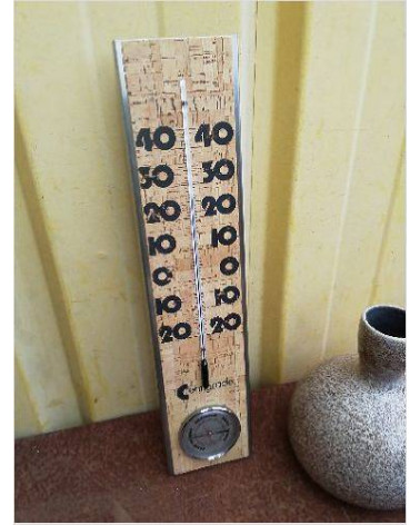 THERMOMÈTRE BAROMÈTRE VINTAGE 