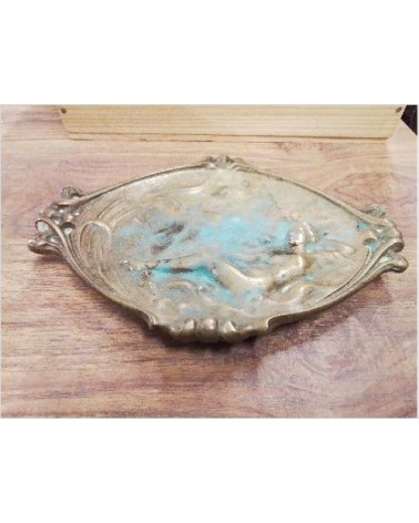 VIDE POCHE BRONZE ART NOUVEAU