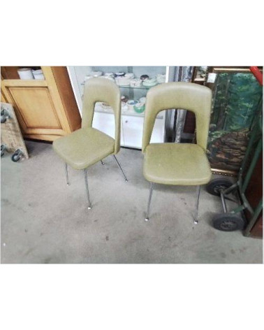 PAIRE DE CHAISES VINTAGE DS L’ETAT 