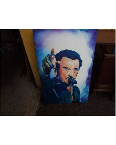 PEINTURE JONNHY HALLIDAY GM 
