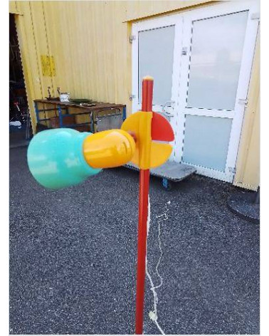 LAMPADAIRE ALUMINOR ANNEES 80 STYLE MEMPHIS
