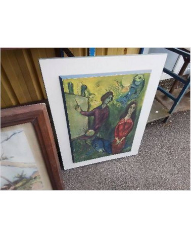 PANNEAU REPRO CHAGALL 