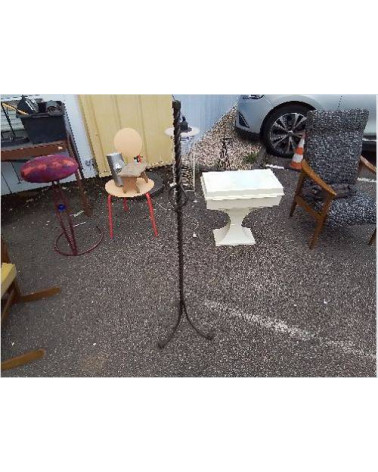 LAMPADAIRE FER FORGE 