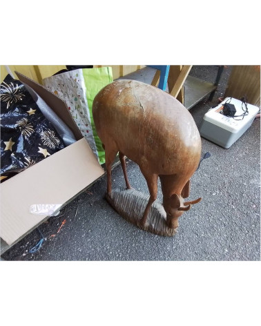 STATUE GAZELLE 