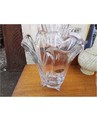 VASE CRISTALLERIE LORRAINE 