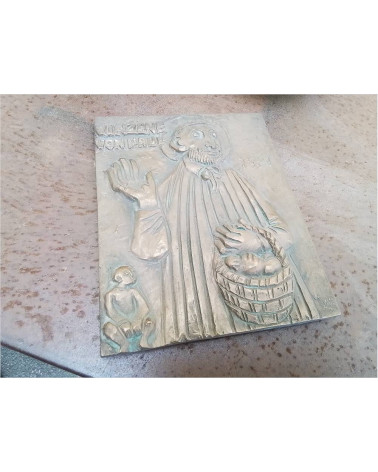 PLAQUE BRONZE