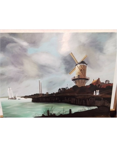 PEINTURE MOULIN 