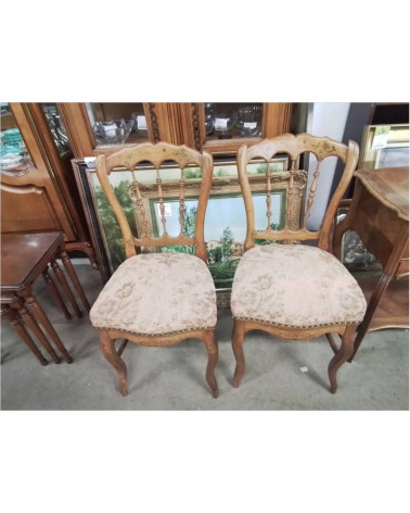 PAIRE DE CHAISES ANCIENNE 