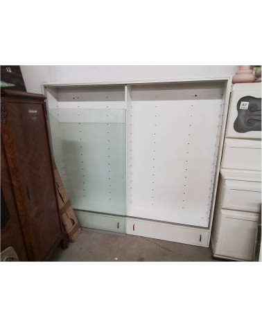 VITRINE TGM 2 PORTES COULISSANTES 