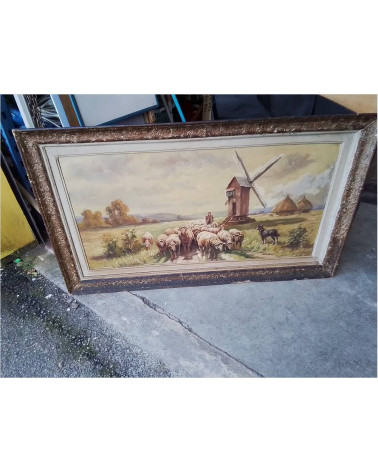PEINTURE LES MOUTONS FAGES