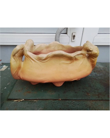 JARDINIÈRE ART NOUVEAU FENDUE 