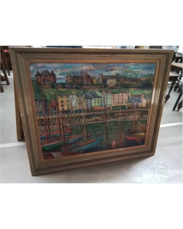 PEINTURE PORT DENISE DE VISME PORY DE GRANDVILLE