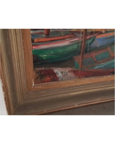 PEINTURE PORT DENISE DE VISME PORY DE GRANDVILLE