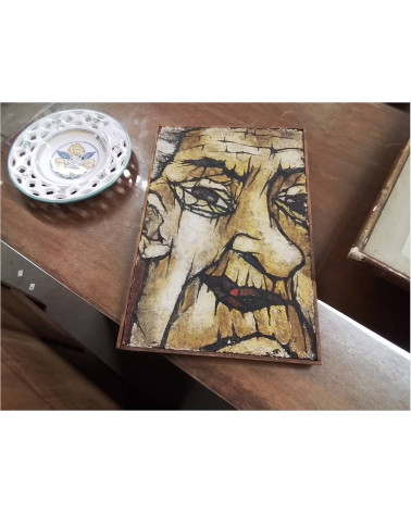 PEINTURE MENIN VISAGE 