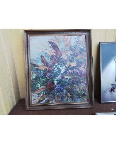 PEINTURE FLEURS 