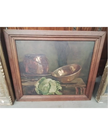 PEINTURE NATURE MORTE CORETTE 