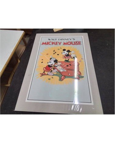 SÉRIGRAPHIE MICKEY MOUSSE 