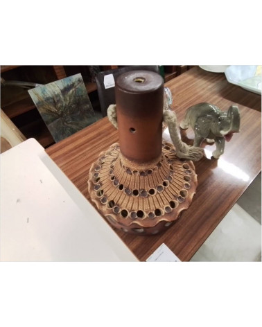 PIED DE LAMPE CÉRAMIQUE VINTAGE 