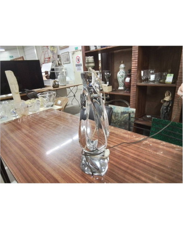 PIED DE LAMPE CRISTAL DAUM