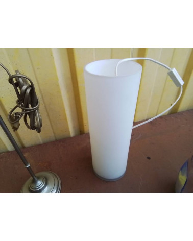 LAMPE OPALINE CYLINDRE 