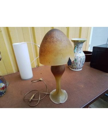 LAMPE PATE DE VERRE 
