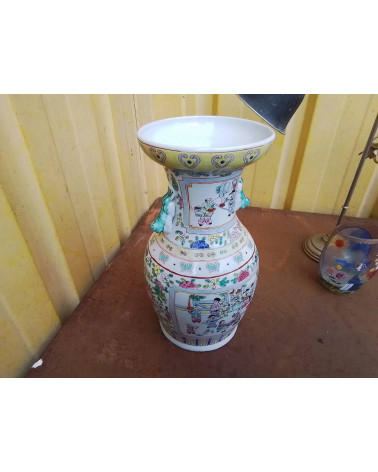 VASE DECOR ASIATIQUE 