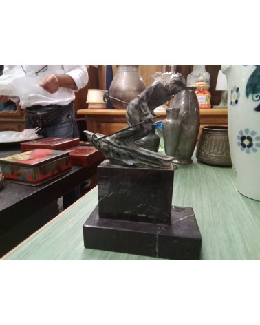 STATUE SKIEUR