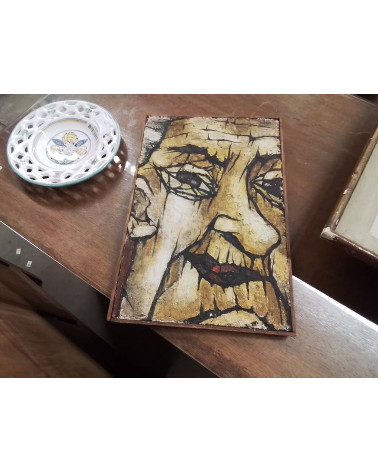 PEINTURE MENIN VISAGE 