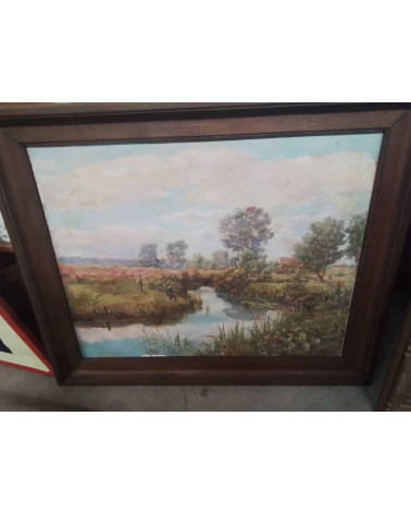 GRANDE PEINTURE RUISSEAU