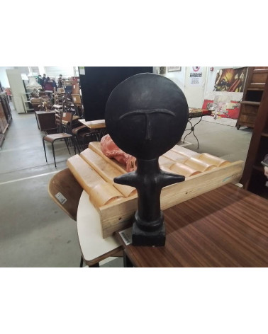 STATUE POUPEE ASHANTI CÉRAMIQUE 