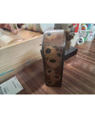 PETITE HORLOGE MARQUETERIE ART DEVO