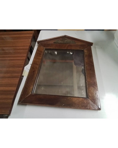 MIROIR ANCIEN ACAJOU 