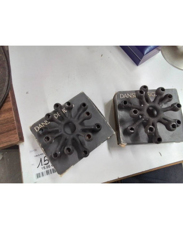 PAIRE DE BOUGEOIRS DANSK DESIGNS JENS QUISTGAARD EN BOITE