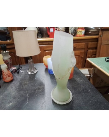 VASE MODERNE PATE DE VERRE 