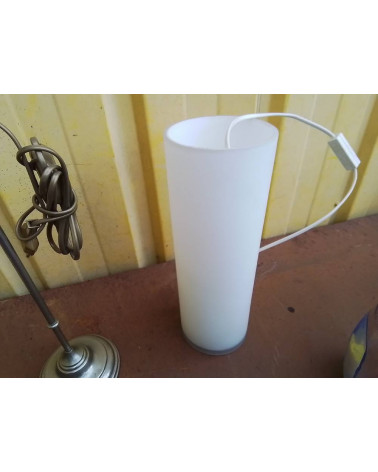 LAMPE OPALINE CYLINDRE 