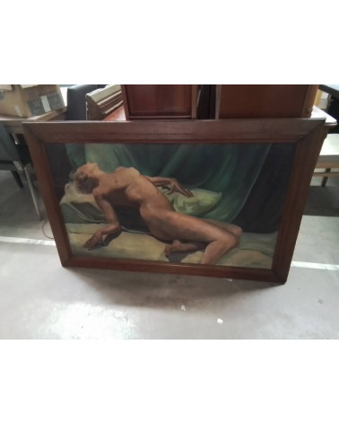 PEINTURE TGM FEMME NUE A REITTER 1944