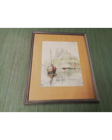 AQUARELLE NOTRE DAME STRUNCK 