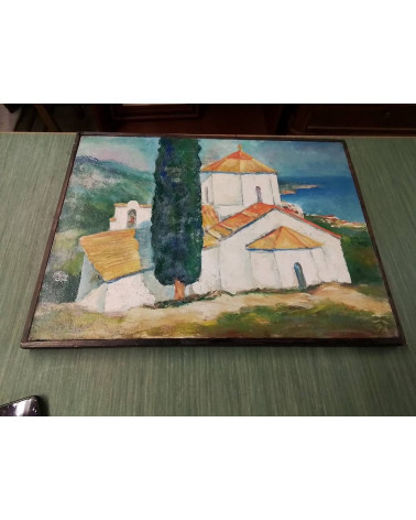 PEINTURE EGLISE DE GRECE 