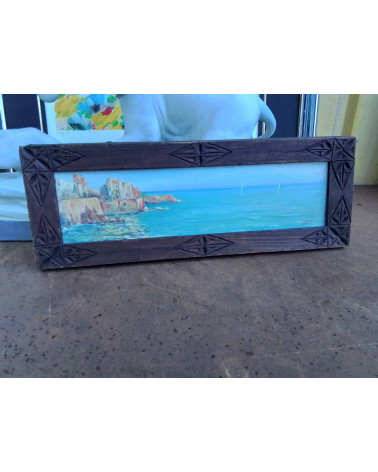 PEINTURE PM BORD DE MER PAQUOT