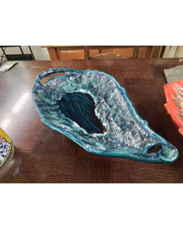 COUPE CÉRAMIQUE VINTAGE BLEU