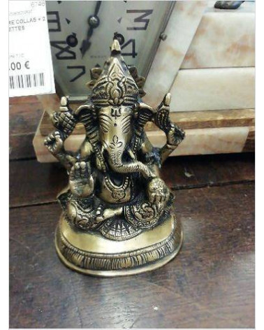 STATUE GANESH BRONZE PM 