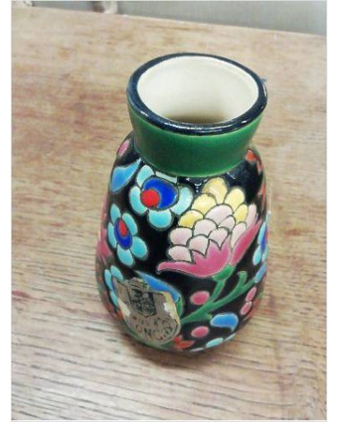 VASE LONGWY PM NOIR F2098