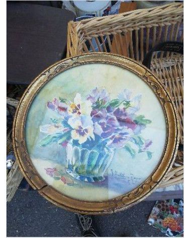 AQUARELLE RONDE BARTHÉLEMY ROUYER