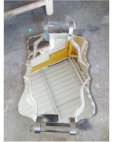 PLATEAU MIROIR ANNÉES 50