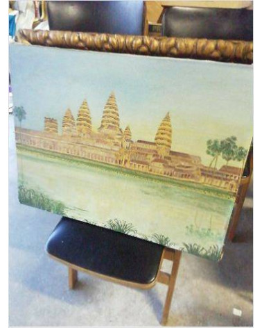 PEINTURE PALAIS ANGKOR 
