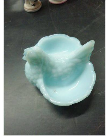 SALERON POULE OPALINE 