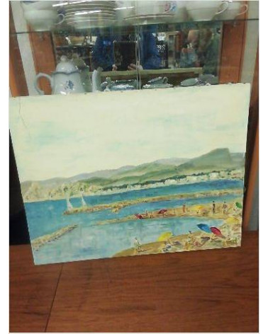 PEINTURE PLAGE NICOD 