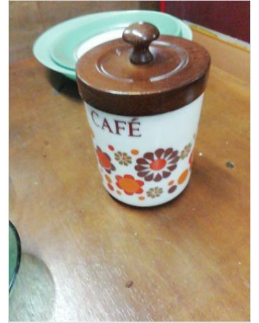 POT À CAFÉ OPALINE VINTAGE 