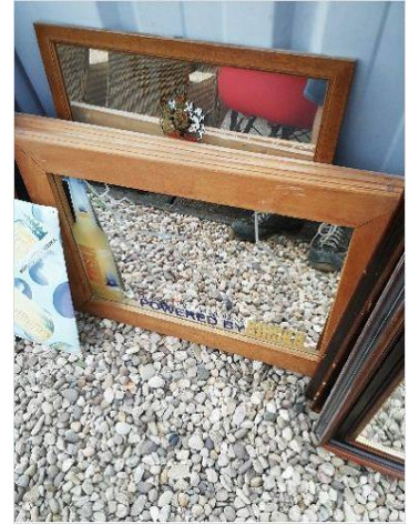 MIROIR PUBLICITAIRE KRISKA 